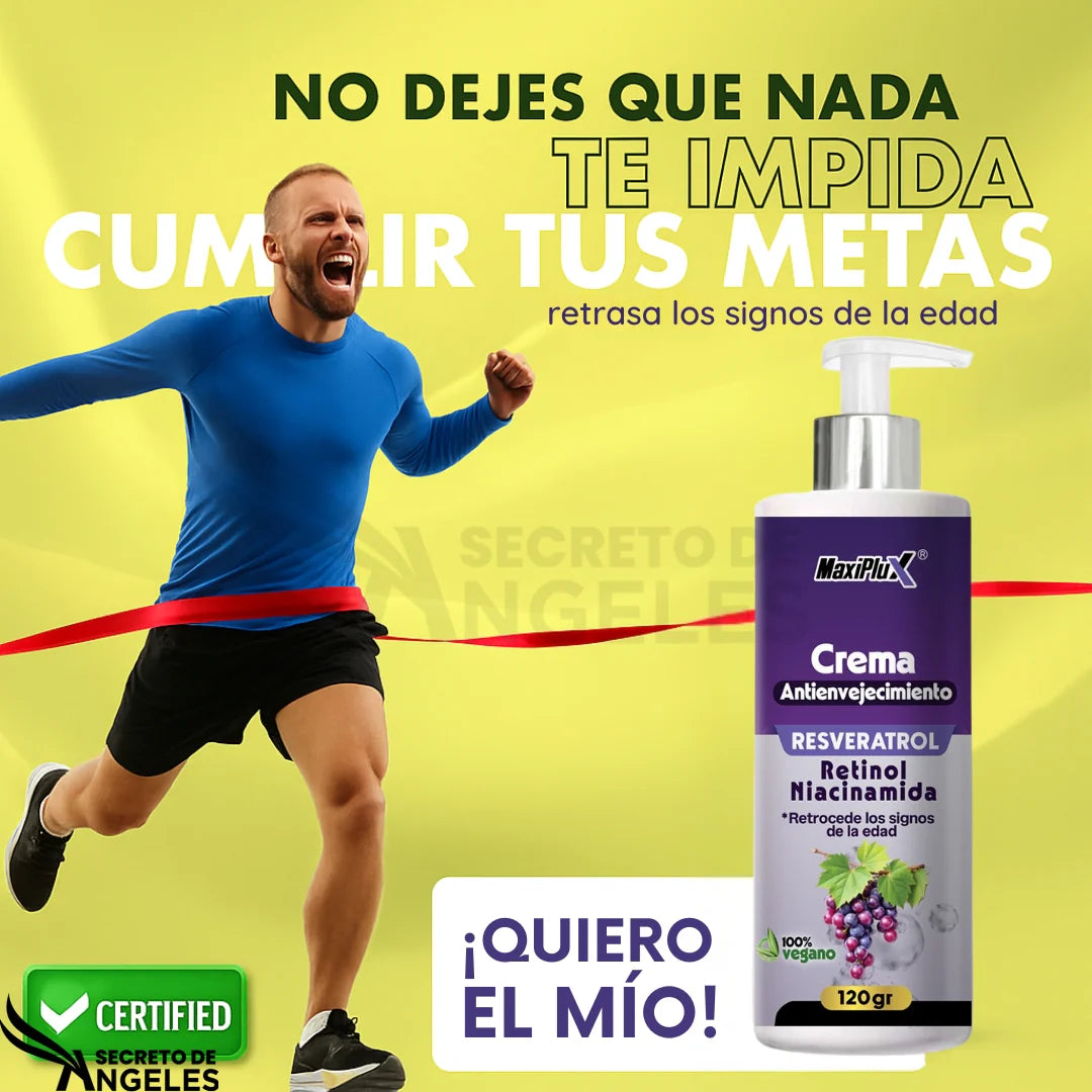 CREMA RESVERATROL + ACEITE REJUVENECEDOR GRATIS🎁