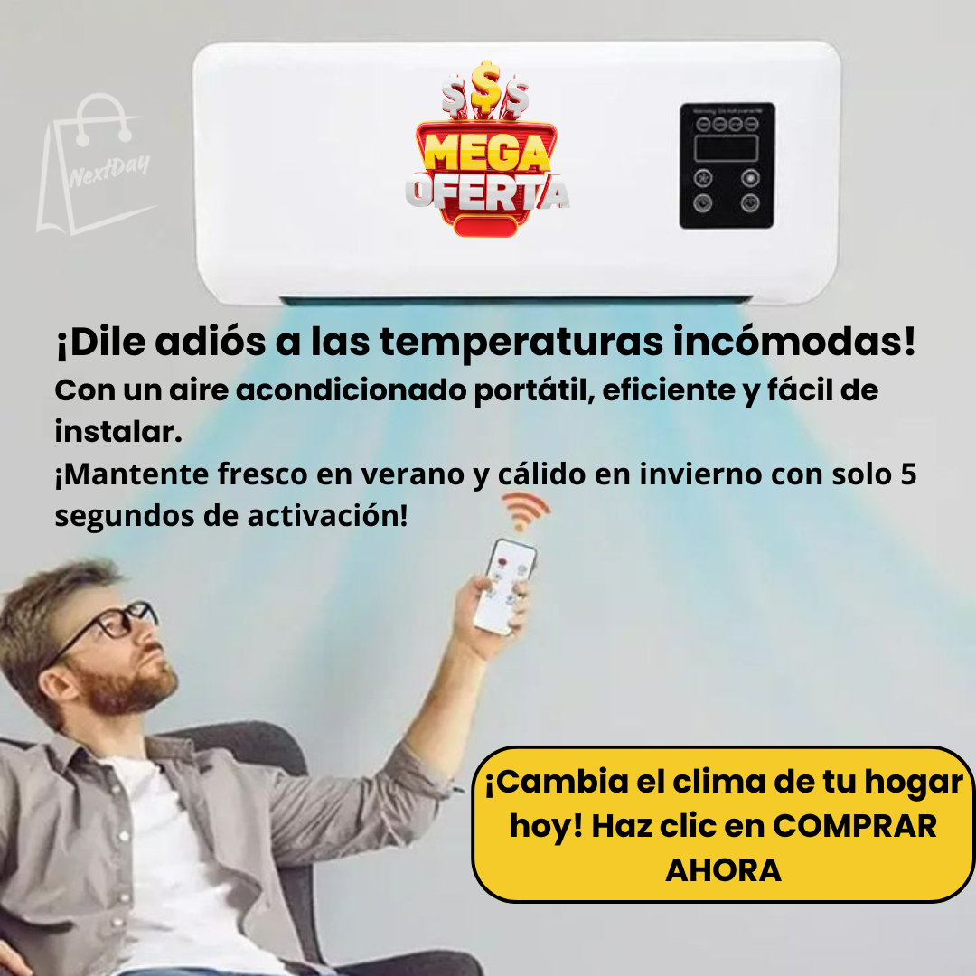 AIRE ACONDICIONADO 2 EN 1 (AIRE-CALEFACCION)