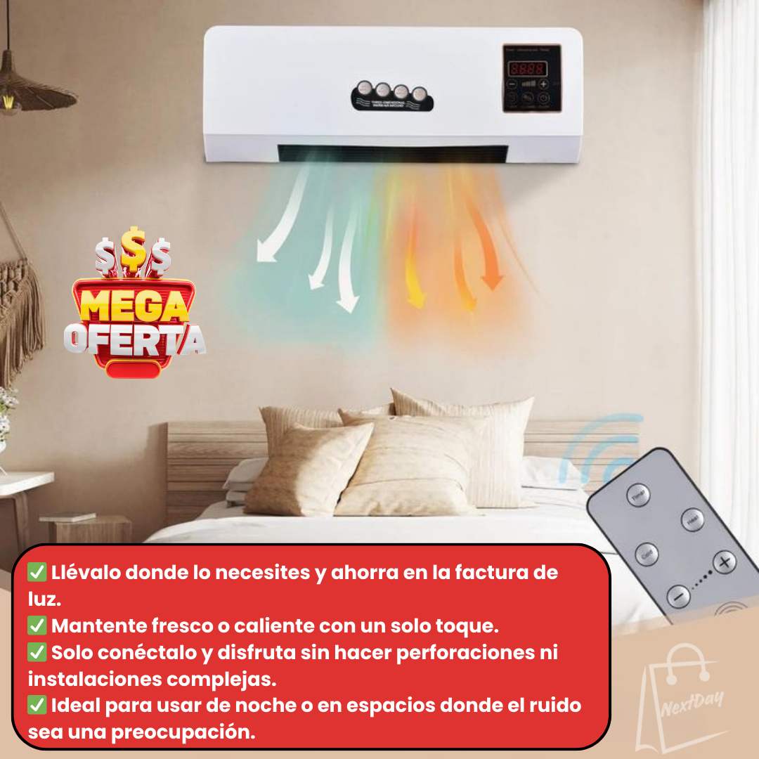 AIRE ACONDICIONADO 2 EN 1 (AIRE-CALEFACCION)