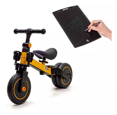 🚴‍♀️BICICLETA 3 EN 1 + TABLETA DE DIBUJO LCD 8.5" DE REGALO 🎁