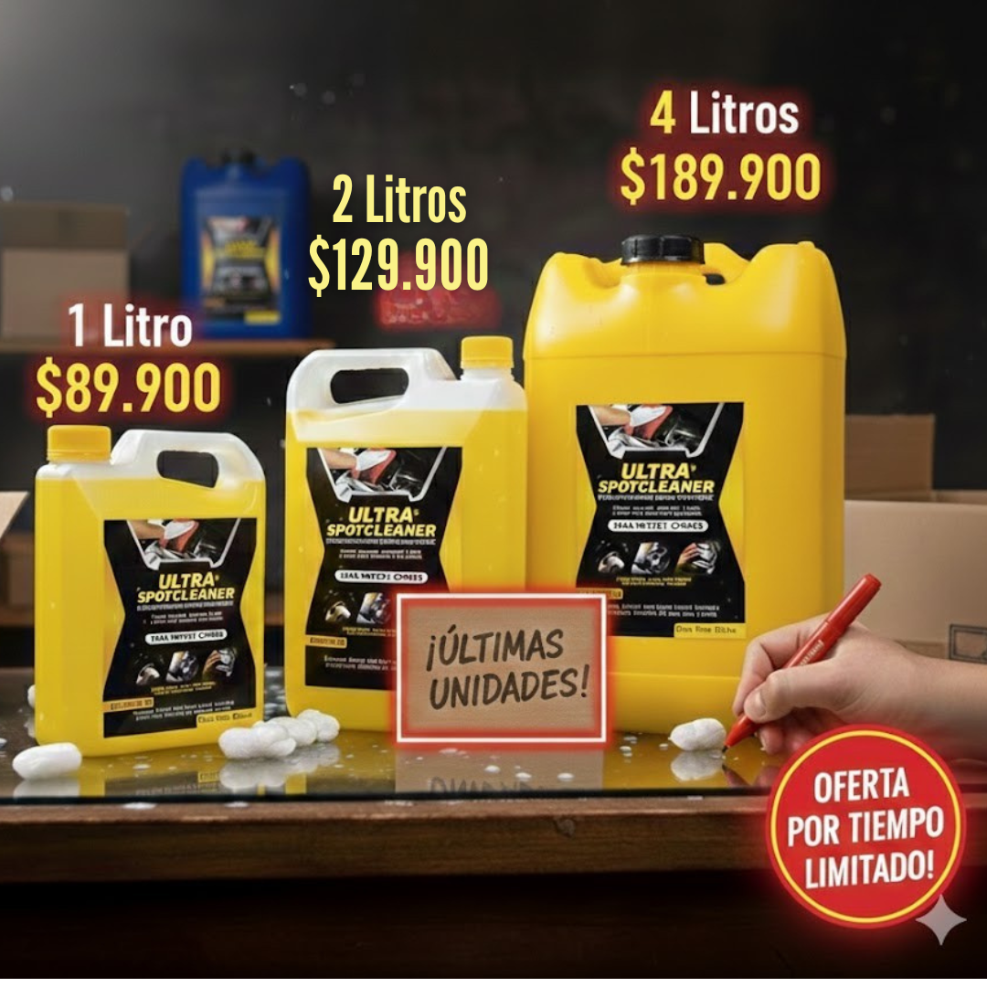 Ultra Spotcleaner ⚡- Recupera el brillo que creías perdido!