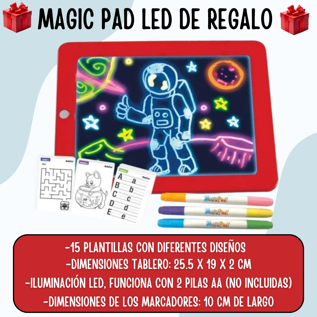 Juego viral ¡Basta Cool! + Magic Pad Led GRATIS 🎁