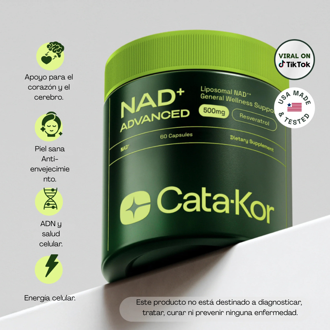 Cata-Kor NAD+ Ultimate con resveratrol